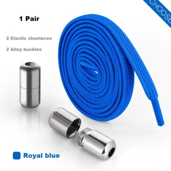 Lacets Plats Élastiques Sans Nœuds Pour Enfants Et Adultes 1 Paire De