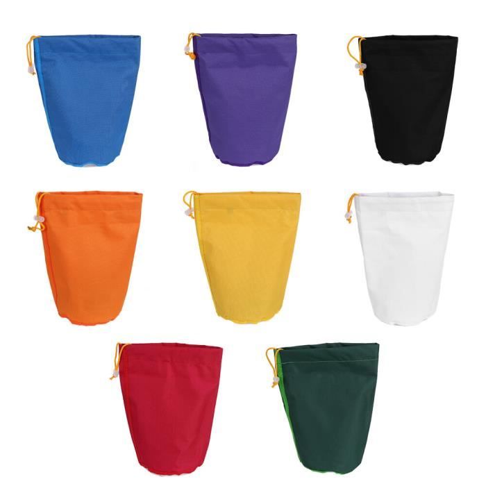 Hyindoor Bubble Bag 5 Gallon 5 Sacs d'extraction d'extraits de Plantes Bubble Hash Bag en Maille avec écran de Pression et Sac de Rangement