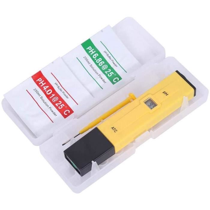 Ph Mètre Stylo Testeur PH Numérique Portable - Étalonnage Auto 2 Points - Pour Aquariums/piscines/vin Testeur Piscine Ph Mètre Stylo Testeur PH Numérique Portable - Étalonnage Auto 2 Points - Pour Aquariums/piscines/vin Testeur Piscine