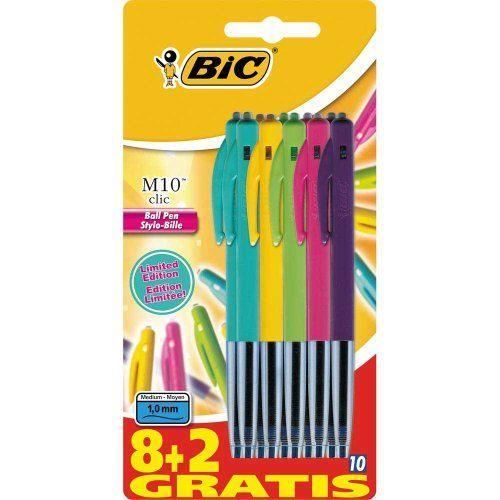 Stylo bille Noir//Bleu//Rouge//Vert Pilot Pointe moyenne Blister 3+1 Acroball
