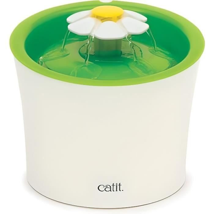 Comparer les prix de FONTAINE A EAU Fontaine à Fleur Pour Chat Catit Senses 20