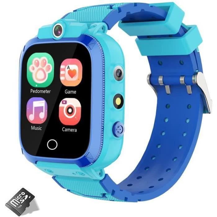 Montre Connectée pour Enfants avec 24 Jeux, Réveil, Écran Tactile, Caméra et Lecteur de Musique main image 1