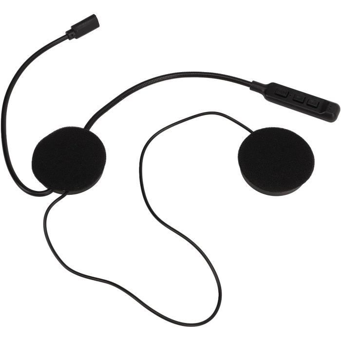 RUMOCOVO® casque Bluetooth pour moto, matériau ABS, double visière