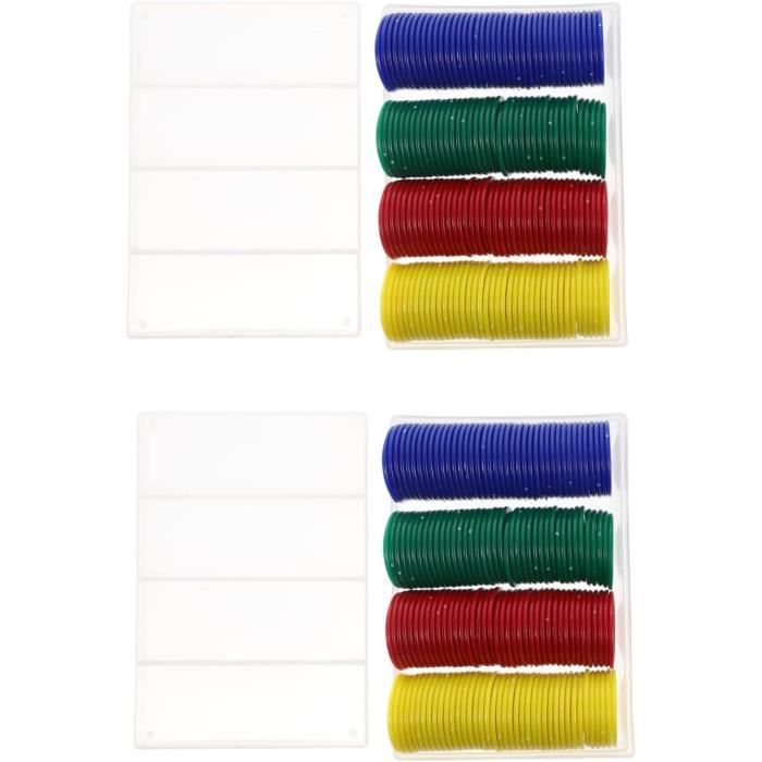 LEEQBCR 120 Piezas Contador de Color Transparente,Fichas de Bingo, Incluye Bolsa de Almacenaje LEEQBCR 120 Piezas Contador de Color Transparente,Fichas de Bingo, Incluye Bolsa de Almacenaje