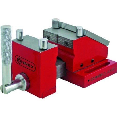 Étau à serrage de tuyau intégré - CONNEX - COX875080 - 80 mm - Rouge