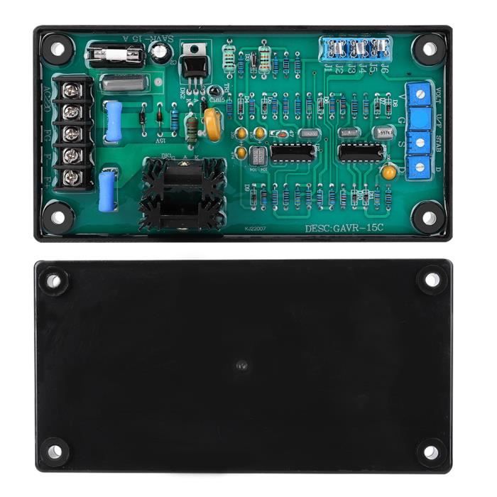 Voltmètre Numérique LED Pour Groupe électrogène - Mesure Tension Monophasé/triphasé, Fréquence, Heures De Fonctionnement