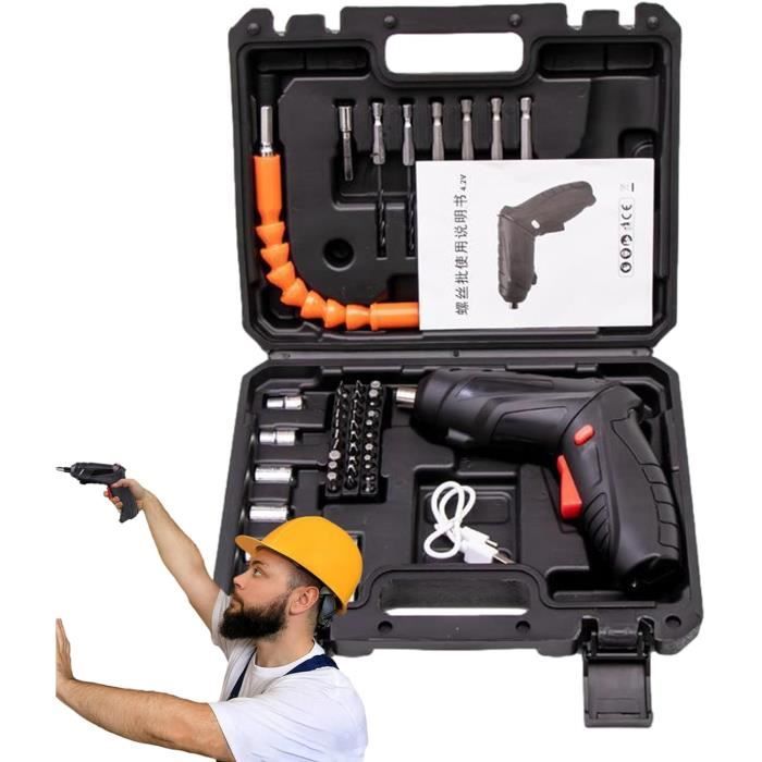 Tournevis Électrique Sans Fil Peugeot – 2.4V, Avec Coffret, Occasion