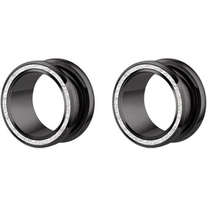 Écarteur D'oreille (Plug Tunnel) Acier Recouvert D'ormeau - Tata Gisèle, Neuf