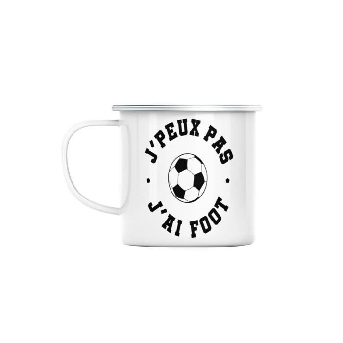 Mug Céramique J'Peux Pas J'ai Foot Football Sport Equipe Ballon - Cdiscount  Puériculture & Eveil bébé