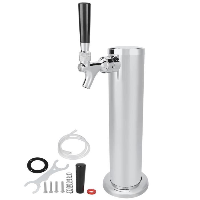 Laveuse Double Jet Pour Bouteilles De Vin Et Bière - Raccord G3/4, Tuyau 50 Cm, Nettoyage Rapide