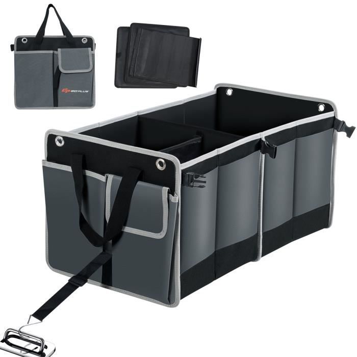 GIANTEX Boîte de rangement pliable pour coffre de voiture,sac à outils  Pliant,Grande Capacité,Deux sangles de fixation - Cdiscount Maison