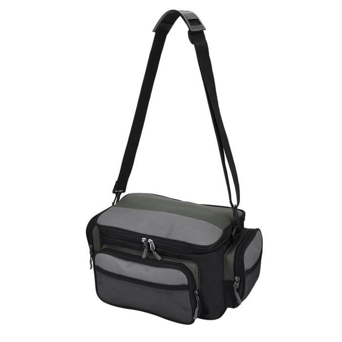 Sac De Rangement Pêche Hearty Rise - Imperméable PVC, Noir, Idéal Pour Accessoires