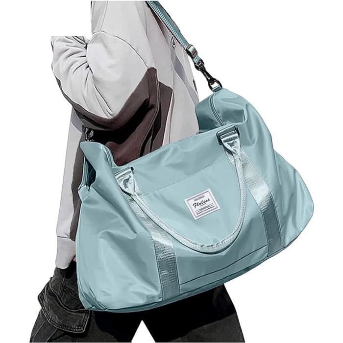 Grand Sac De Voyage De Sport – 50cm – Nylon Noir – Unixinu – Cabine