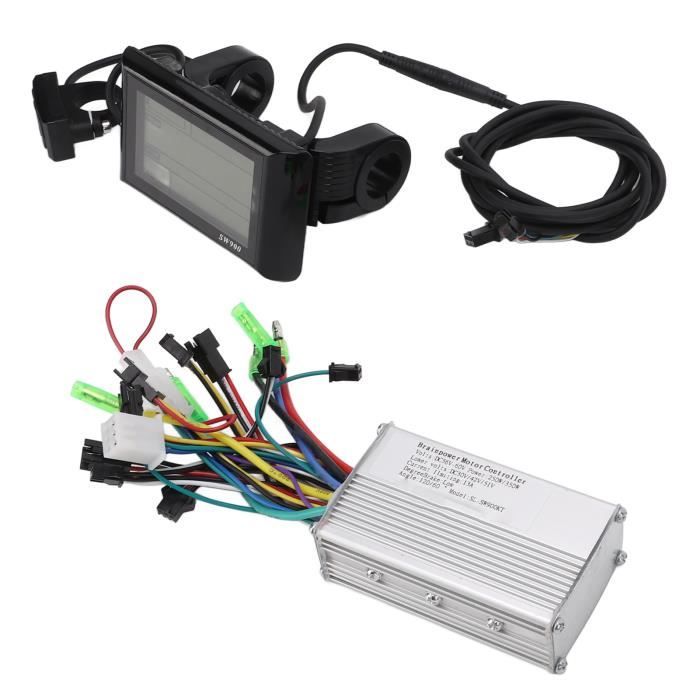 KIMISS SW900 LCD Display Für E-Bike - Wasserdichtes 5-Pin Steuerungspanel 24-60V