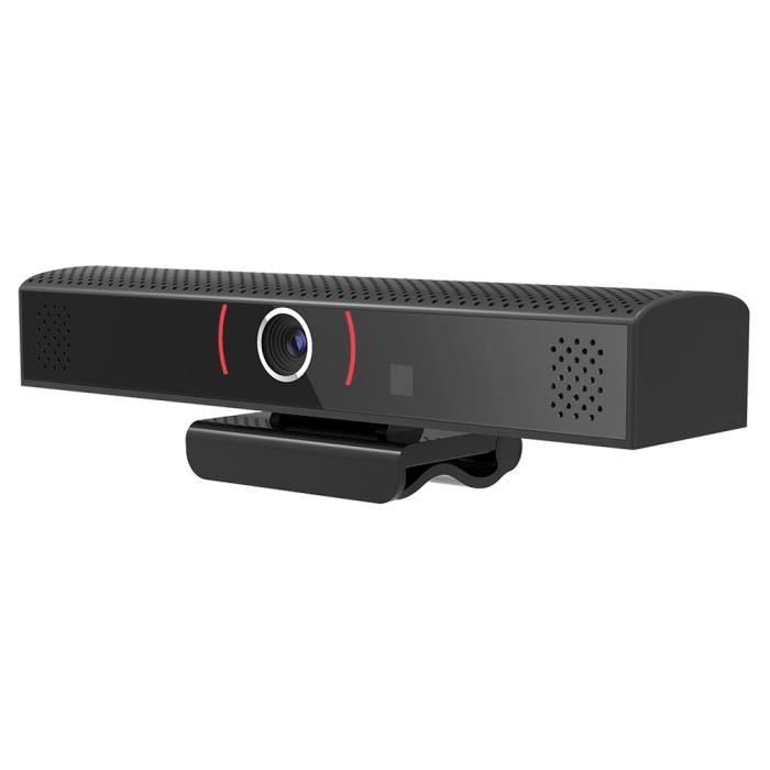 Webcam grand angle, caméra de visioconférence à grande vue, webcam en  direct Full HD 1080P avec microphone intégré, webcam USB ave - Cdiscount  Informatique