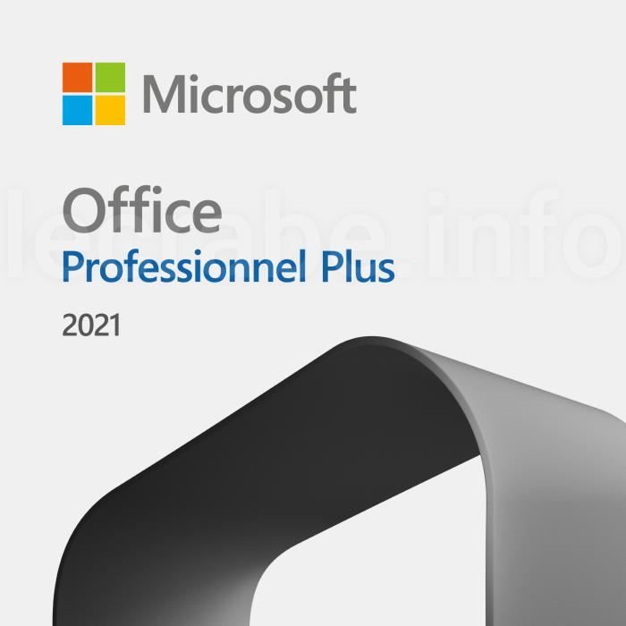 Microsoft Office 2021 Professionnel Plus (Pro Plus) – Clé licence à télécharger