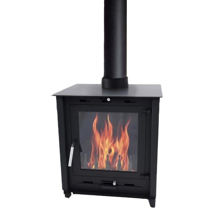 SOLARIS Poêle à bois à accumulation 88 - 12 kW - bûches de 45 cm - rendement élevé
