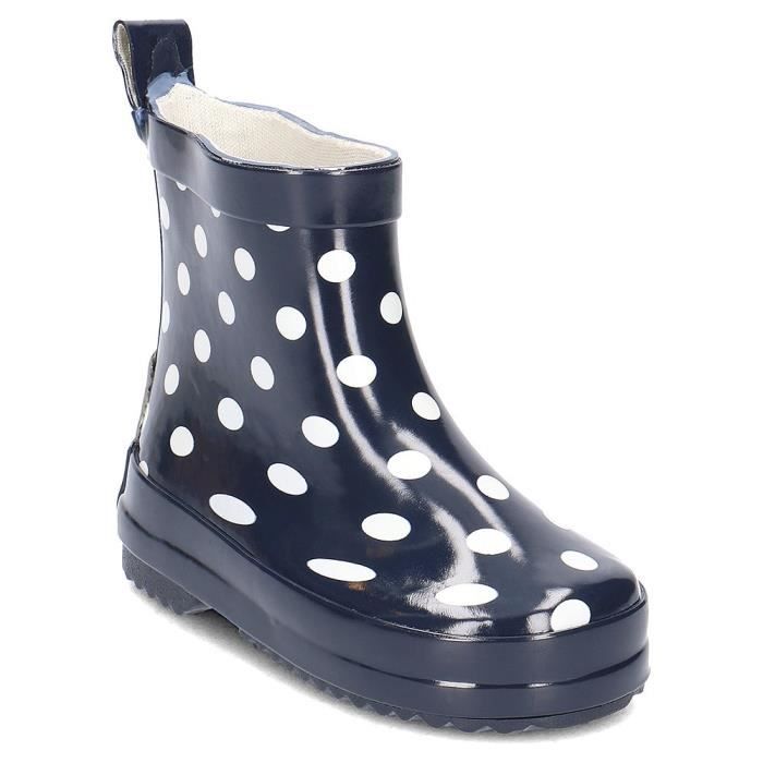 Bottes En Caoutchouc Playshoes Pour Enfants - Imperméables, Avec Bandes Réfléchissantes, Fermeture Velcro