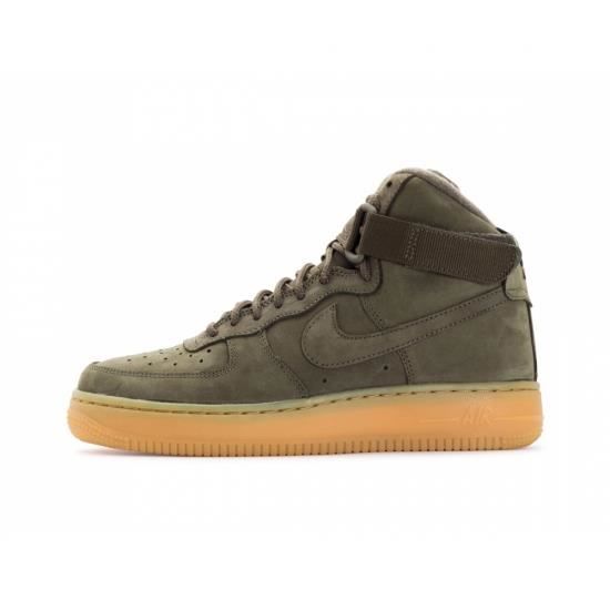 nike air force 1 high femme verte