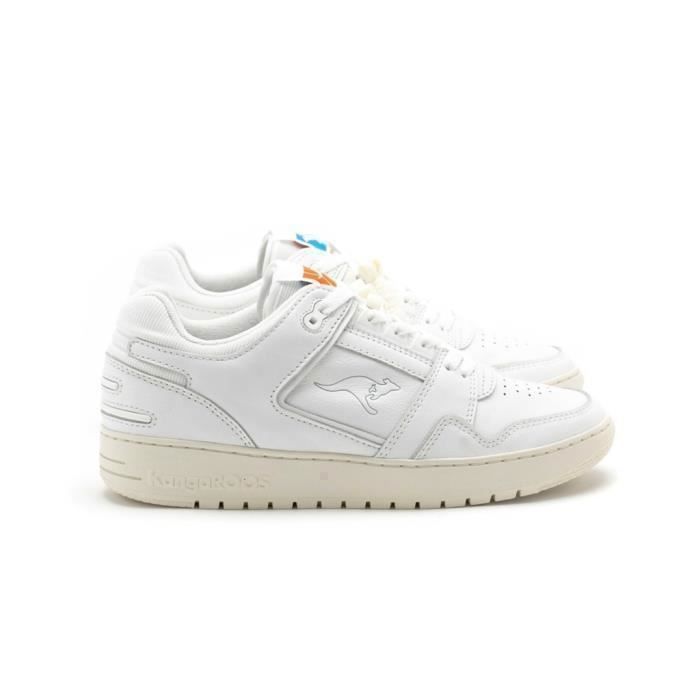 KangaROOS Baskets KangaROOS Originals - Hot Shot LO P - Mixte - Blanc - Cuir