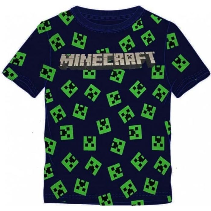 T-shirt Creeper enfant Minecraft