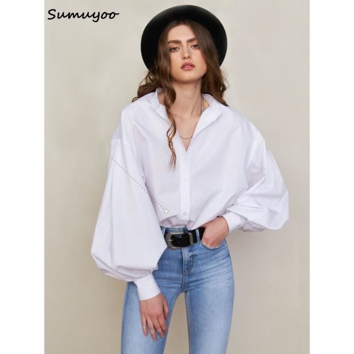 Chemisier col rond femme deals