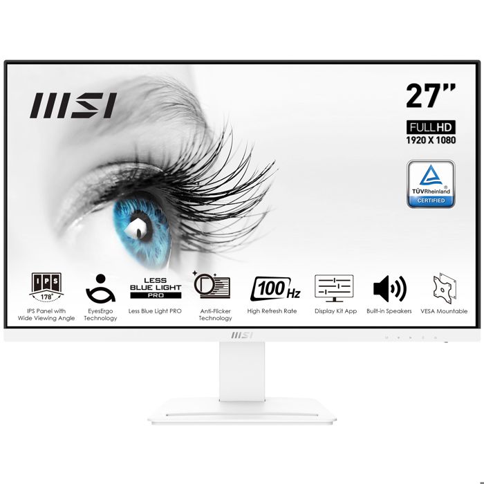 MSI Pro MP273AW écran plat de PC 68 6 cm 27 1920 x 1080 pixels Full HD LED Neuf - vue 5