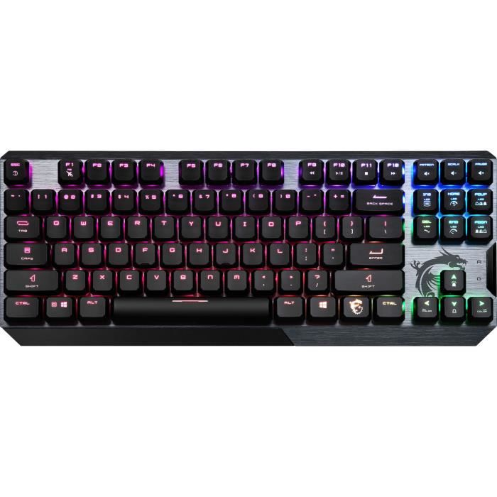 Clavier Mécanique XTRFY K5 RGB Compact -TRANSPARENT BLANC