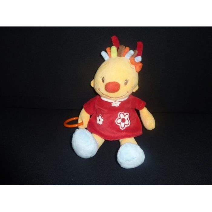 Doudou Musical Eveil Fille Collection Tim Lily Nattou Cdiscount Puericulture Eveil Bebe