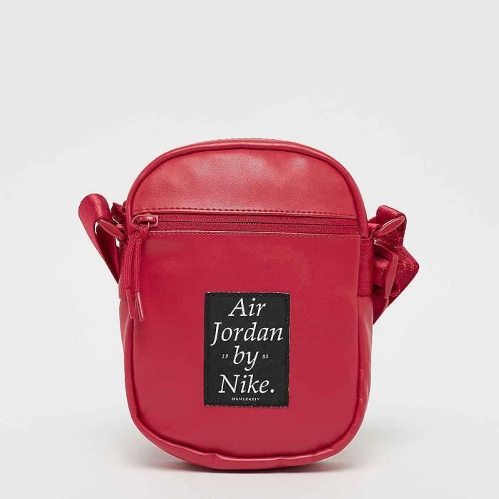 Sacoche Homme Air Jordan Nike Rouge en Polyuréthane rouge - Cdiscount  Bagagerie - Maroquinerie