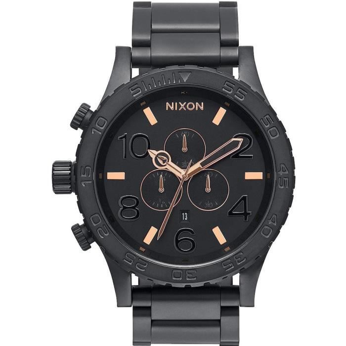 Nixon 51-30 Chrono A083-957 Montre-Bracelet pour hommes Point Culminant de  Design - Cdiscount Bijouterie