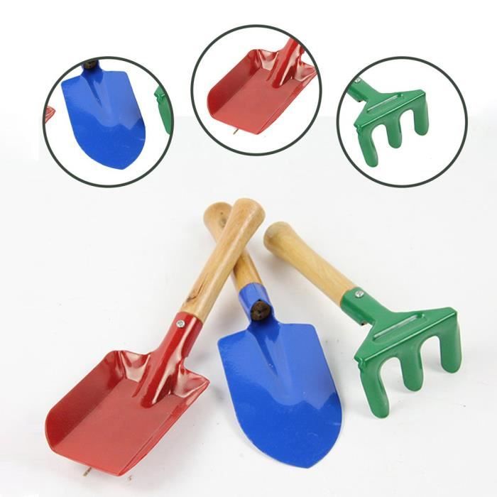 Pièces Outils De Jardinage Miniatures, Outils De Jardin Avec Truelle à Main, Désherbeur, Râteau