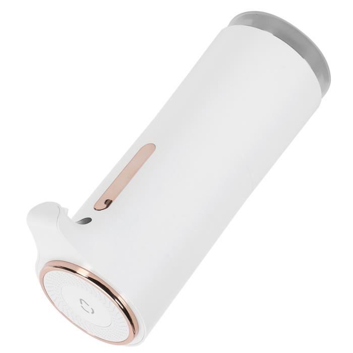 Distributeur De Savon Effet Pierre En Résine 400 Ml - Design Contemporain Texture Pierre - Pour Salle De Bain