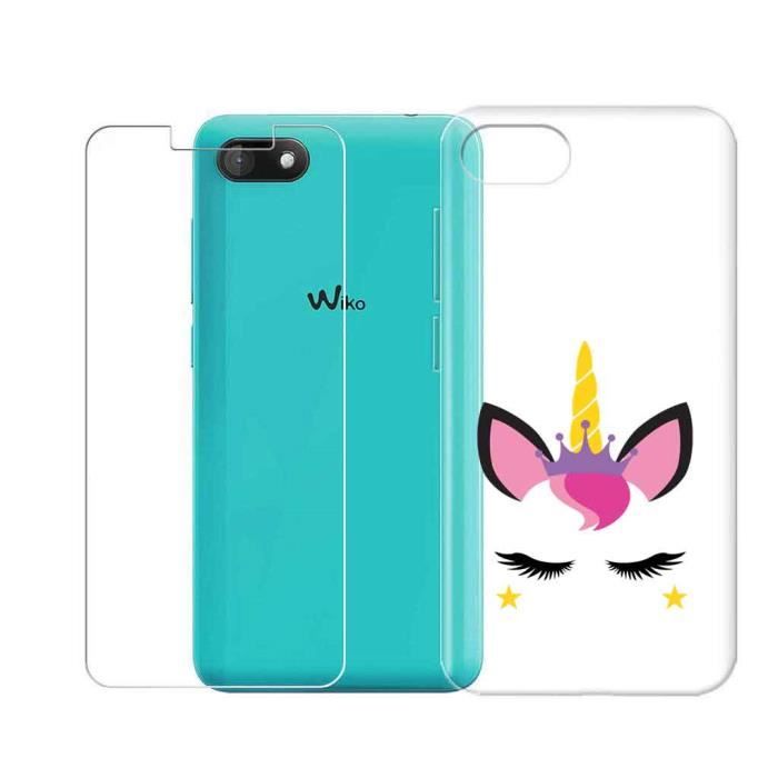 MYCASEFC - Cover con calcio Milan AC per Wiko Sunny 3, in silicone, personalizzabile e realizzata in Francia in TPU