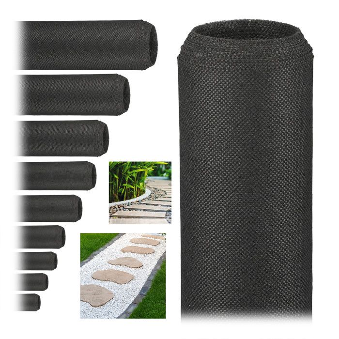 Toiles de Paillage 3m x 10m, Toile Anti Mauvaises Herbes Jardin, Bache  Noire Agricole, Barriere Anti Racine, Tissu Perméable à l'eau - Cdiscount  Jardin