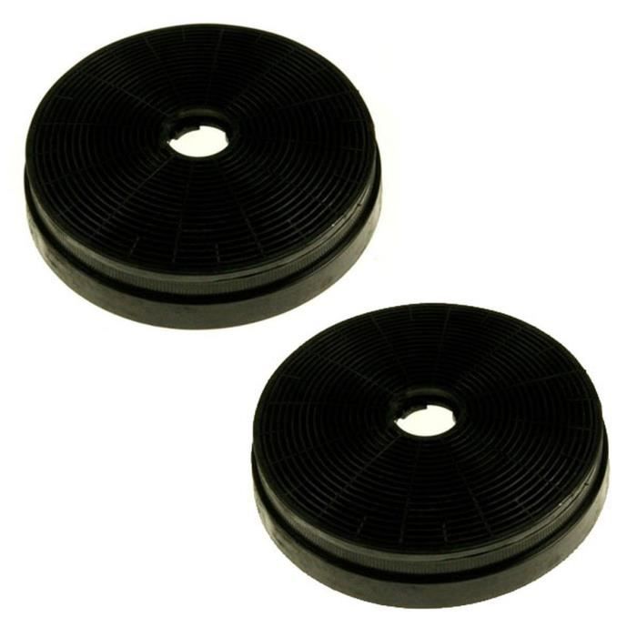 Lot De Six Filtres à Charbon 175X34 Mm Hotte FAR HD60500EL