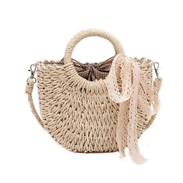 Sac a Main Rotin Rectangulaire | Sac en Paille