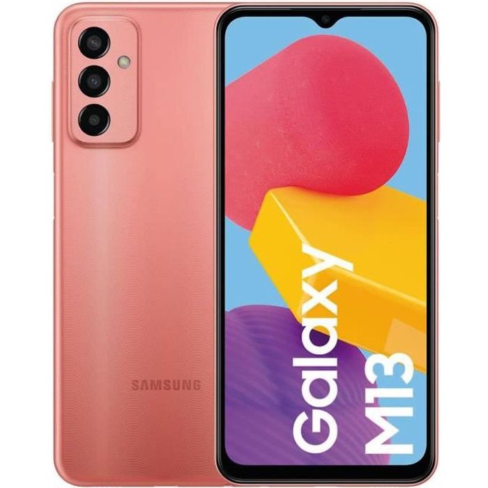 Samsung Galaxy M13 4G 4Go/64Go Orange (Orange Copper) Double SIM M135F