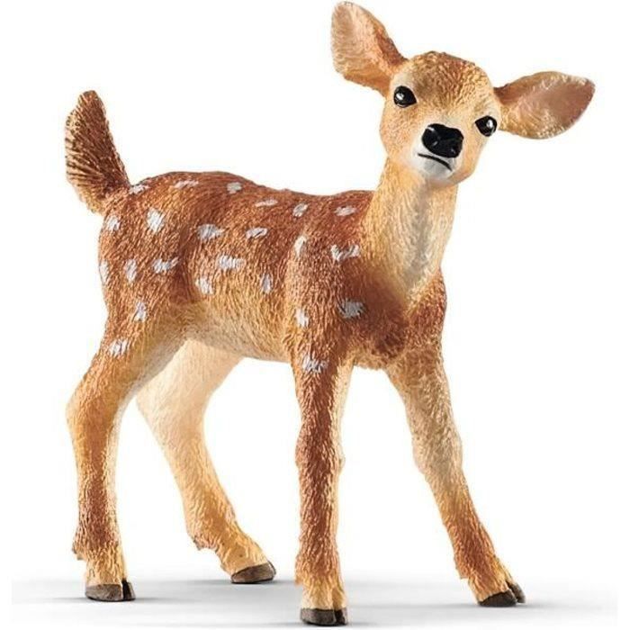 Figurine Lion Schleich Wild Life - 12x4x7cm, Modèle Détailé Main Pour Enfants Dès 3 Ans