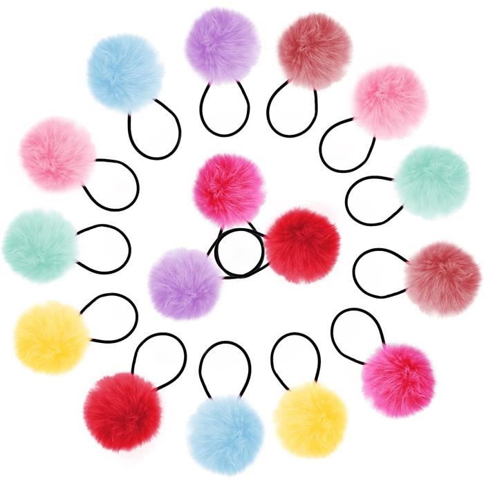 Nouvelle cravate de cheveux multicolore Claire's pour femmes filles 30