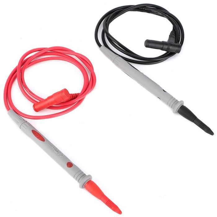 Fils De Test Pour Multimètre Avec Sondes - Câbles De Qualité Pour Mesures électriques Précises