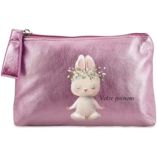 Trousse De Toilette/maquillage Playboy Noire - Logo Lapin - Pochette De Voyage Occasion