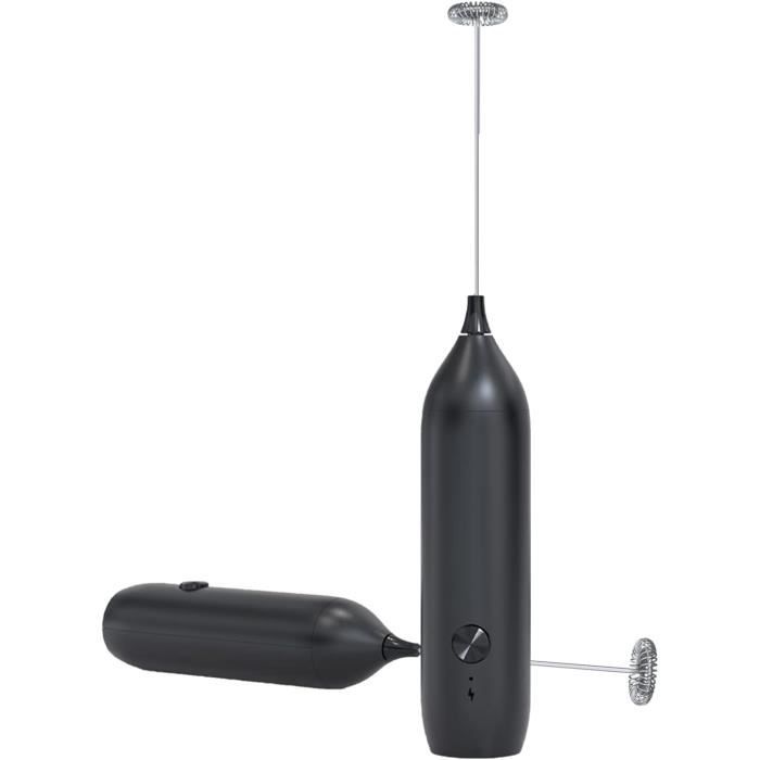 Mousseur à Lait Electrique ECG NM 216 - 500 Ml - Acier Inoxydable - Blanc