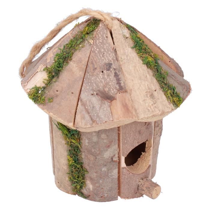 Lot De 2 Nichoirs Oiseaux Ferplast Nido En Bois FSC Pour Extérieur