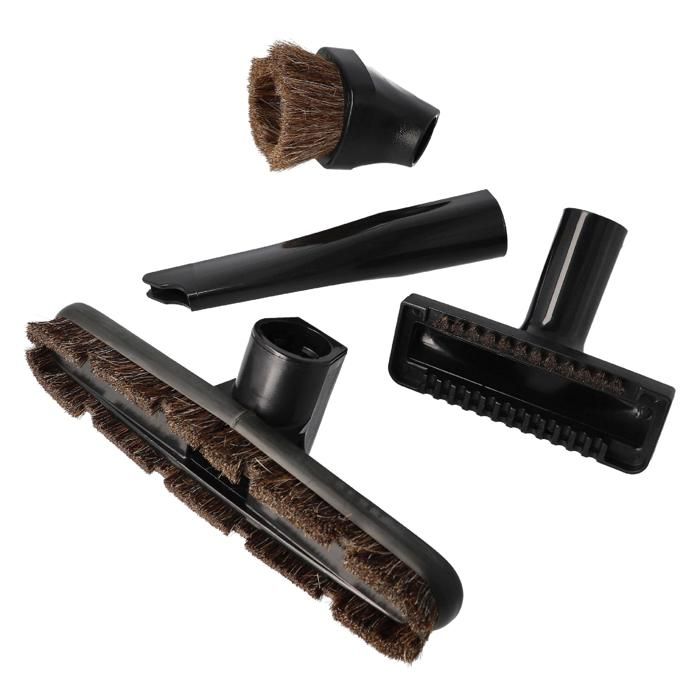 vhbw Lot de buses et brosses avec 4 pièces compatible avec Rainbow D3 D4 E E1 E2 E3 SE aspirateur