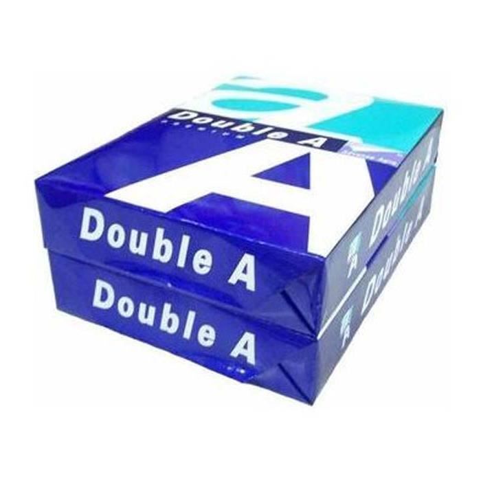 DOUBLE A Ramette 500 feuilles papier extra Blanc PREMIUM DOUBLE A