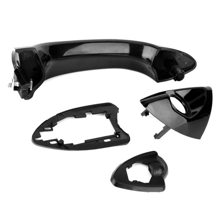 Poignée De Porte Extérieure Avant Gauche BMW E53 X5 2000-2006 - Noire Brillante 51218257737