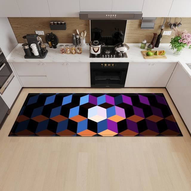 Tapis De Sol Antidérapant EHOMERY 50x80 Cm – Motif Mouton, Mousse à Mémoire De Forme Pour Cuisine Ou Salle De Bain