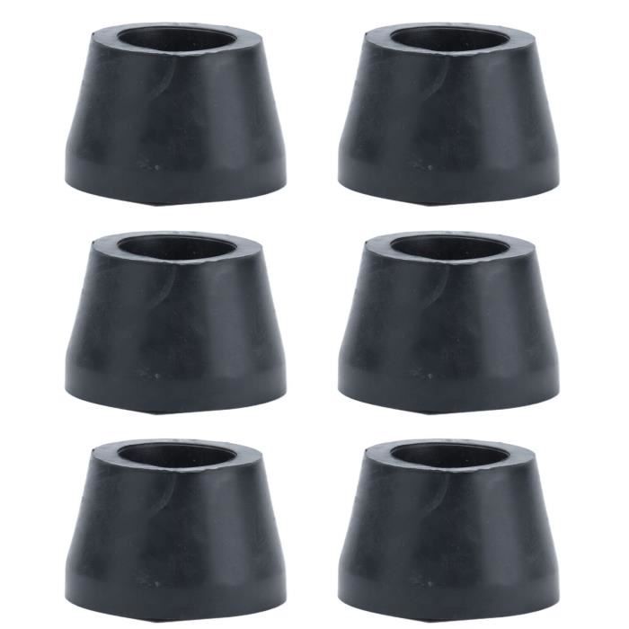 Lot De 16 Pieds Anti-Dérapants Adam Hall 25x15mm - Avec Insert En Acier - Pour Meubles Et Enceintes