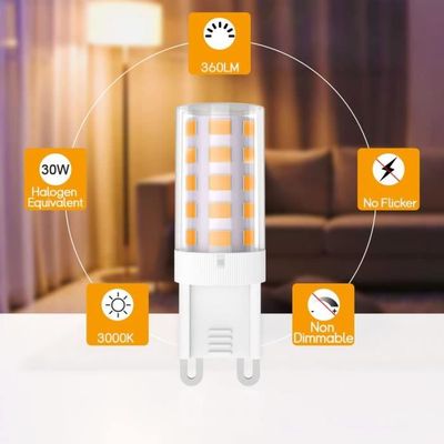 Ampoules Led G9, Ampoule Led Connectée Wifi Dimmable, 3W Equivalent 30W  Halogène Lampe, G9 Smart Ampoule Compatible Avec Alex[H5339] - Cdiscount  Maison